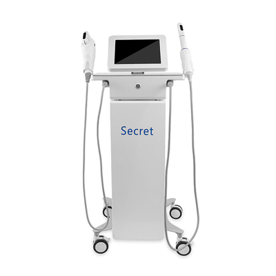 2 portátiles en 1 máquina de la belleza del ultrasonido HIFU para el tratamiento del retiro de la arruga