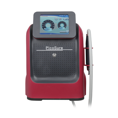 Máquina de eliminación de tatuajes con láser Pico 532nm 755nm 1064nm Máquina láser Picosecond