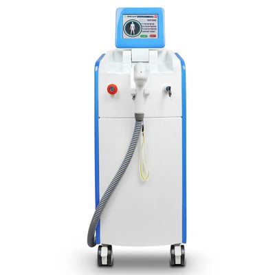 808nm Diode Laser Hair Removal Machine with 15*15mm Spot Size 8.4 Inches Touch Screen and 1-120J/cm² Energy Density