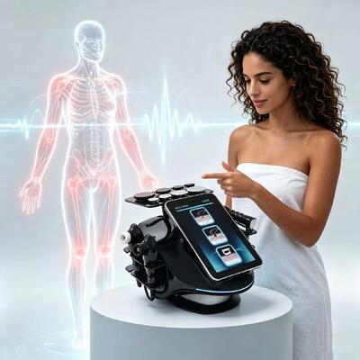 Máquina de cuidado de rejuvenecimiento facial RF Tecar de 448 KHz Pantalla táctil Dispositivo de belleza para lifting de piel