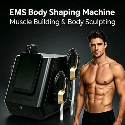 El cuerpo del profesional 4 manijas el ccsme esculpe la máquina del estímulo muscular del RF