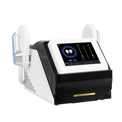 El músculo negro de la máquina 3000W el ccsme de la belleza que adelgaza construye el cuerpo de  que contornea las manijas duales