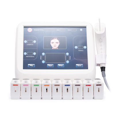 máquina portátil de la belleza facial HIFU de 4MHz para antienvejecedor