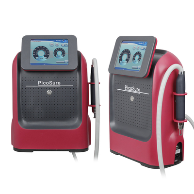 Máquina de eliminación de tatuajes con láser Pico 532nm 755nm 1064nm Máquina láser Picosecond