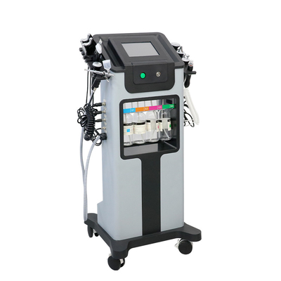 8 In1 Oxygen H2O2 Máquina para eliminar las espinillas faciales para el cuidado de la piel