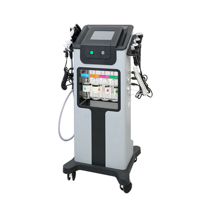8 In1 Oxygen H2O2 Máquina para eliminar las espinillas faciales para el cuidado de la piel