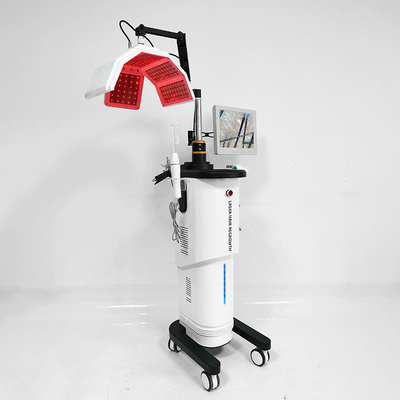 Dispositivo de belleza para el crecimiento del cabello con láser Masajeador vertical de la cabeza