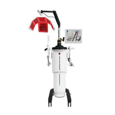 Dispositivo de belleza para el crecimiento del cabello con láser Masajeador vertical de la cabeza