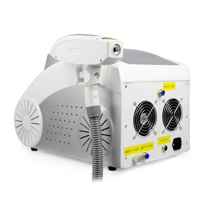 Máquina portátil de eliminación de tatuajes Q con conmutación Nd Yag Laser Carbon Peeling Skin Whting Beauty Machine