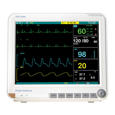 Electrocardiograma Sangre Saturación de oxígeno Temperatura corporal Monitores médicos