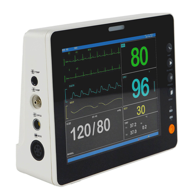 Electrocardiograma Sangre Saturación de oxígeno Temperatura corporal Monitores médicos