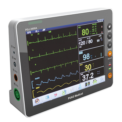 Electrocardiograma Sangre Saturación de oxígeno Temperatura corporal Monitores médicos