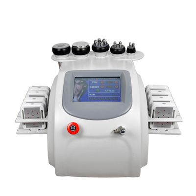 El producto más reciente portátil multifunción 6 en 1 Ultrasonido Lipo láser máquina de adelgazamiento corporal