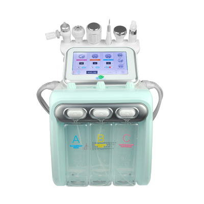 7 en 1 Cuidado de la piel multifuncional hidra extracción de cabeza negra hidro acuática máquina de belleza facial con máscara LED
