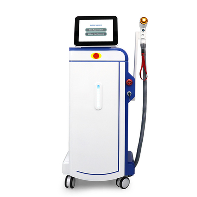 Máquina láser de diodo vertical de 808nm para depilación permanente de salón de belleza