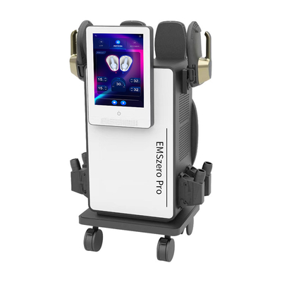 EMS máquina de formación de cuerpo con RF EMS 4 manijas con cojín