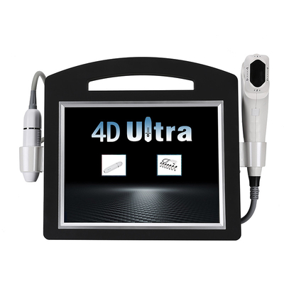 Remover de arrugas portátil 2 en 1 adelgazamiento facial pérdida de peso radar de tallado 4d Hifu máquina de belleza