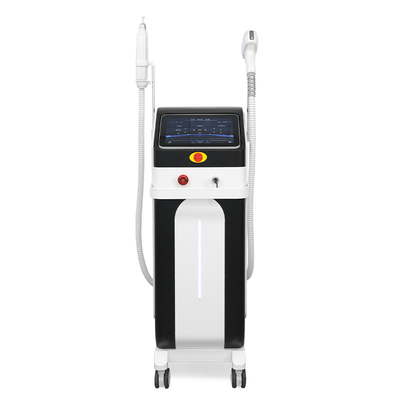2 en 1 láser multifuncional Picosecond de eliminación de tatuajes Nd Yag y 808nm Diodo de depilación Máquina láser Pico