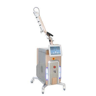 Máquina de eliminación de tatuajes con láser de picosegundo 500ps Nd Yag Q con Pico conmutado Máquina de picolazón con láser de segundo ciclo