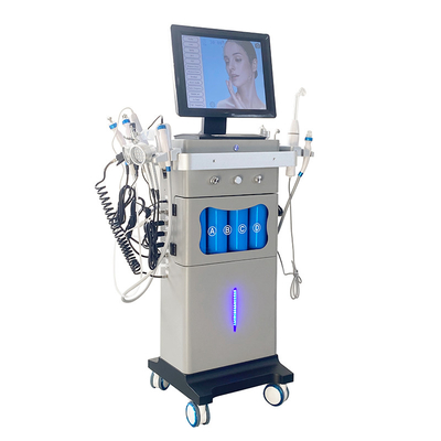 Fábrica de hidrofacial Dermabration agua de chorro de oxígeno Aqua peeling cuidado de la piel Hydra máquina