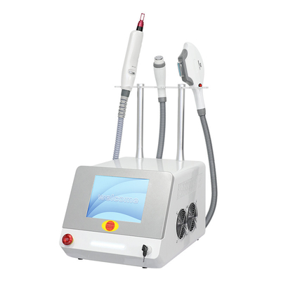 3 en 1 Picosecond Laser depilación Ipl RF máquina con 3pcs mango