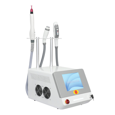 3 en 1 Picosecond Laser depilación Ipl RF máquina con 3pcs mango