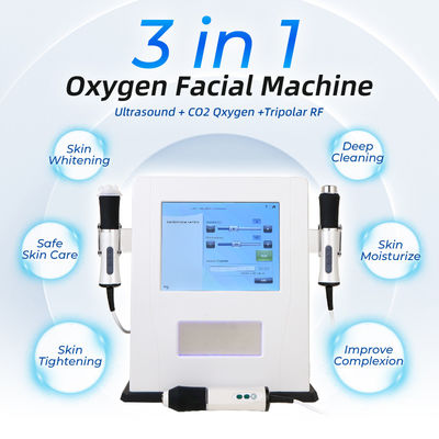 Máquina facial de oxígeno 3 en 1