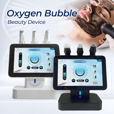 3 en 1 Peeling de chorro de oxígeno Infusión Elevación facial Estiramiento de belleza Cuidado de la piel CO2 Burbuja de oxigenación Exfoliación de oxígeno Máquina facial