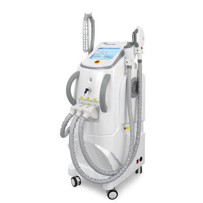 Máquina de belleza multifunción 3 en 1 Elight Ipl Opt depilación y Nd Yag de carbono peeling máquina de eliminación de tatuajes blanqueamiento