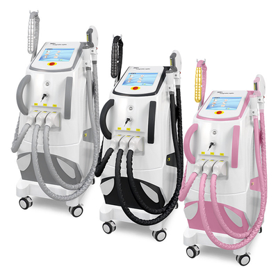 Máquina de belleza multifunción 3 en 1 Elight Ipl Opt depilación y Nd Yag de carbono peeling máquina de eliminación de tatuajes blanqueamiento