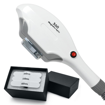 Eliminación de vello OEM Eliminación de tatuajes Máquina de apretamiento de la piel 3 manija RF Elight IPL Nd Yag Laser 5 en 1 Máquina de belleza multifunción