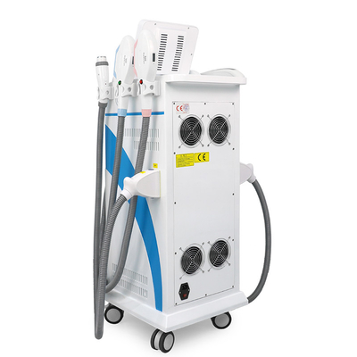 Máquina de belleza 4 en 1 con Elight Laser RF IPL Nd Yag dispositivo de depilación