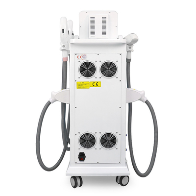 Máquina de belleza 4 en 1 con Elight Laser RF IPL Nd Yag dispositivo de depilación