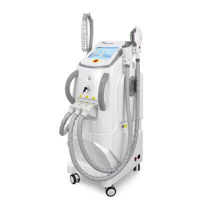 Dispositivo de belleza vertical, máquina de belleza multifunción 3 en 1, máquina de depilación láser