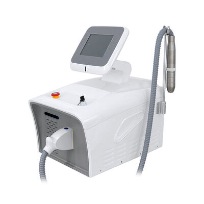 Dispositivo de belleza protable Eliminación láser Eliminación láser de tatuajes, eliminación de tatuajes de cejas, eliminación de lunares, dispositivo de belleza láser multifuncional 2 en 1