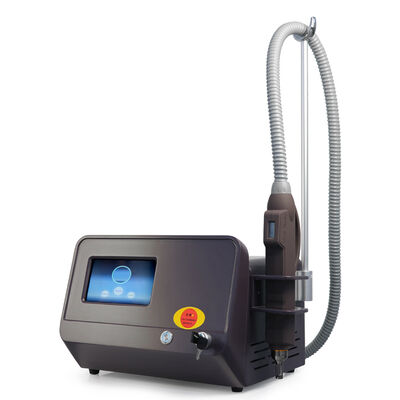 máquina de belleza de color negro protable Laser de eliminación de tatuajes láser de eliminación de cejas de tatuajes de eliminación de lunares de eliminación de belleza láser dispositivo