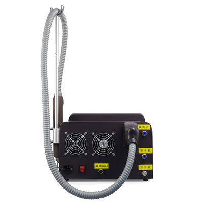 máquina de belleza de color negro protable Laser de eliminación de tatuajes láser de eliminación de cejas de tatuajes de eliminación de lunares de eliminación de belleza láser dispositivo