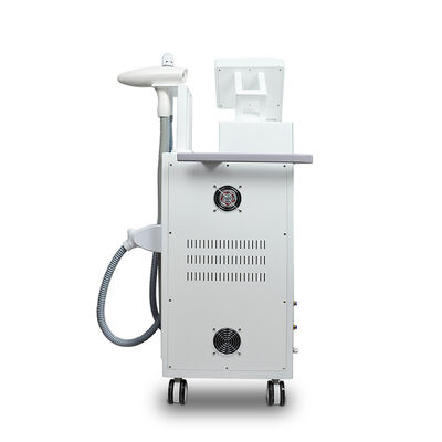 Three-in-One Multi-functional Laser Beauty machine Vertical Three handles Hair Removal Laser Painless Safe Hair Removal Laser Tattoo Removal RF machine