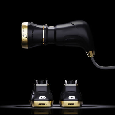 HIFU22D Ultra-sonido enfocado de alta intensidad de múltiples frecuencias de crioprotección antienvejecimiento de la cara levantamiento y apretamiento de la forma del cuerpo y el dispositivo de belleza de disolución de grasa