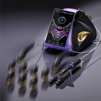 HIFU12D MAX PLUS Ultrasonido enfocado de alta intensidad de múltiples frecuencias Cryo-protección antienvejecimiento de la cara levantamiento y apretamiento de la forma del cuerpo y el dispositivo de belleza de disolución de grasa