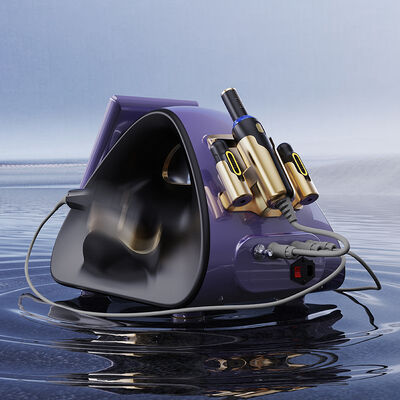 HIFU12D MAX PLUS Ultrasonido enfocado de alta intensidad de múltiples frecuencias Cryo-protección antienvejecimiento de la cara levantamiento y apretamiento de la forma del cuerpo y el dispositivo de belleza de disolución de grasa