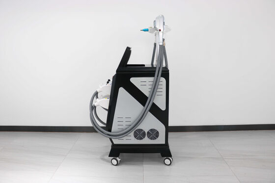 Máquina de belleza vertical 4 en 1 Dispositivo de belleza multifuncional y sistema de depilación con láser