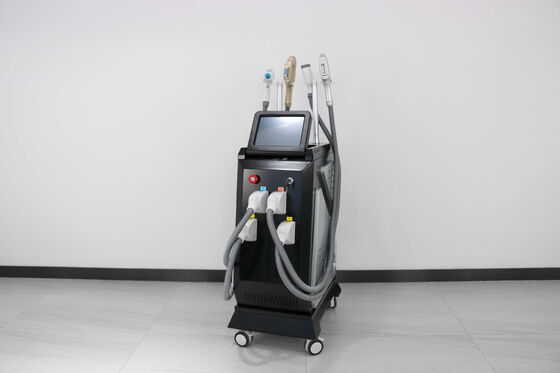 Máquina de belleza vertical 4 en 1 Dispositivo de belleza multifuncional y sistema de depilación con láser