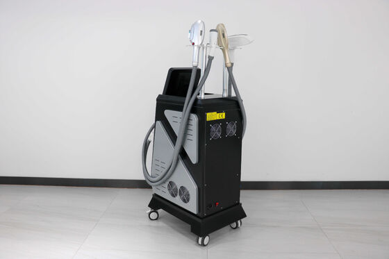 Máquina de belleza vertical 4 en 1 Dispositivo de belleza multifuncional y sistema de depilación con láser
