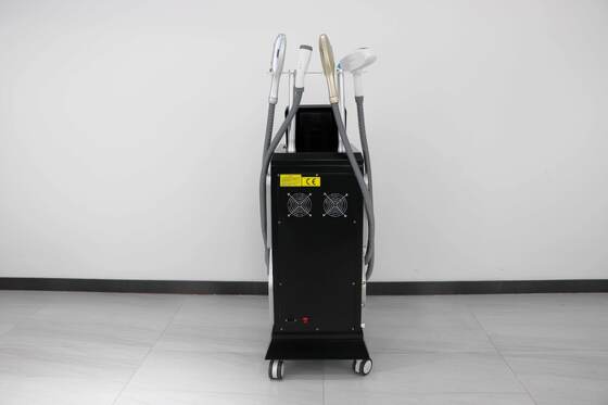 Máquina de belleza vertical 4 en 1 Dispositivo de belleza multifuncional y sistema de depilación con láser
