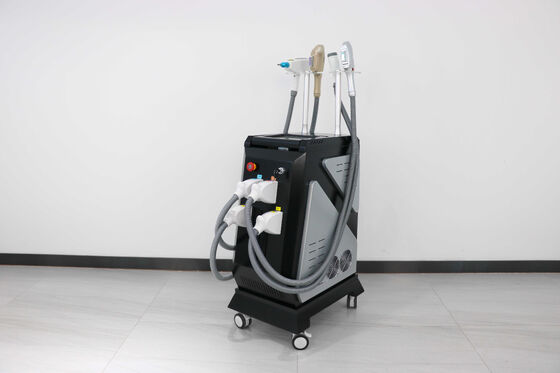 Máquina de belleza vertical 4 en 1 Dispositivo de belleza multifuncional y sistema de depilación con láser