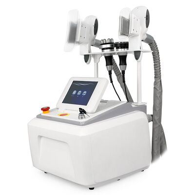 Máquina de belleza criogénica 4 en 1, no invasiva, indolora, portátil, 4 asas, uso doméstico y comercial, máquina de belleza para delgazar