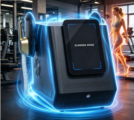 Máquina portátil para esculpir el cuerpo EMS con potencia de salida de 2800W, pantalla de 12 pulgadas y tecnología EMSlim para estimulación muscular