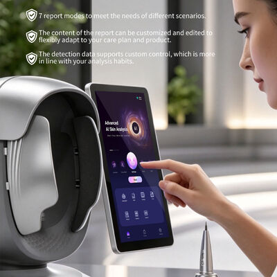 AI Magic Espejo 3D Escaner Facial Analisador De Piel Análisis de acné Análisis de la piel Escaner de rostro completo Análisis de la piel Máquina
