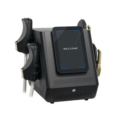 Máquina de adelgazamiento EMS no invasiva, para perder peso, moldear músculos y quemar grasa; con cuatro asas para uso doméstico y comercial.